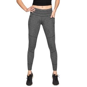 Athleta Heathered Gray Excursion Tights Leggings Pants size XS